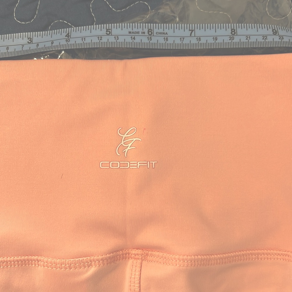 Codefit NEW peach Bike Shorts Sz s - Picture 5 of 6